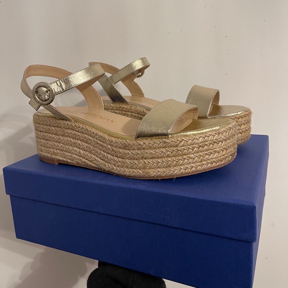 Stuart Weitzman platform wedge 39.5